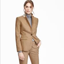 Responsible wool standard certified (control union certifications cu 862581): Banana Republic Jackets Coats Banana Republic Camel Wool Blazer Poshmark