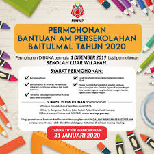 We did not find results for: Baitulmal Maiwp Permohonan Bantuan Am Persekolahan Facebook