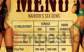 Malaya wanaojiuza usiku sinza hawa hapa/kwa siku laki na nusu/ndugu siogopi/ukimwi siogopi. Sabina Joy Nairobi A Brothel Where Sex Is Almost Free Daily Active