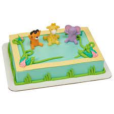 Decopac Bath Toys Decoset Baby Toy Set Safari Baby Shower Cake Baby Christmas Gifts