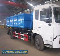 Dongfeng Kingrun 15ton Hook Arm Lift Ranking Garbage Truck