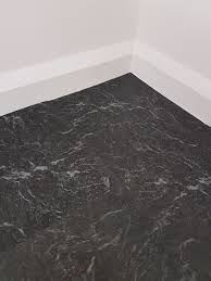 Peel and stick self adhesive tiles wall sticker kitchen decal diy art 24pcs 15cm. Floor Tiles Self Adhesive Vinyl Flooring Kitchen Bathroom Black Marble Effect Ebay