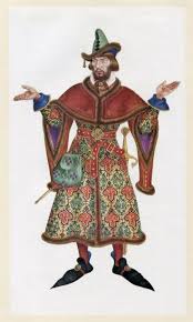 Arthur Szyk Illustration The Merchant Canterbury Tales Characters 1946 Art Print Beaver Hat Character Art And Illustration Canterbury Tales Illustration Art
