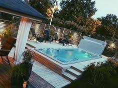 25 Atemberaubend Super Swim Spa Installation Ideen Fur Ihren Garten Whirlpool Im Freien Whirlpool Hinterhof Und Kleiner Pool Ideen