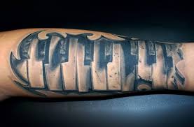 You can either have a single note on your finger, hand, ear or at the back of your neck, or the notes of your favorite song flawlessly inked like an anklet. Forearm Cool Music Tattoos Novocom Top