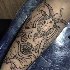 Baphomet Tattoo 41 Satanic Tattoos Tattoos Witchcraft Tattoos
