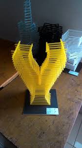 Seni rupa tiga dimensi adalah karya seni yang tidak hanya dibatasi oleh sisi panjang dan lebar, tetapi juga dibatasi oleh kedalaman atau tinggi. 15 Nirmana 3d Sedotan Ideas Nirmana 3d 3d Concept Architecture Model