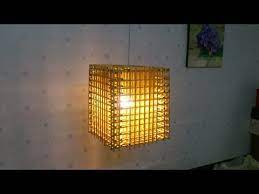 d i y lamp from reused paper hanging youtube lamp hanging lamp hanging