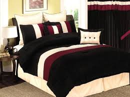 See more ideas about black velvet bed, velvet bed, bed. 8 Pcs Burgundy Black Beige Bedding Comforter Set Queen White Bedding Comforter Sets Beige Bed