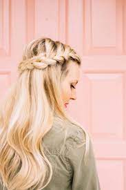 Beautiful Braided Hair Styles Halfbraidedhairstyles Braided Hairstyles Easy Half Braided Hairstyles Hair Styles