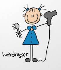 Hairdresser Hair Stylist Stick Figure Stick Figure Drawing Stick Figures Rock Painting Designs