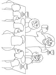 These colors occur naturally in nature and are on the light spectrum, so no color combine to make blue. The Last Supper Coloring Pages Picture 22 Printable Jesus Bible Coloring Pages Bible Coloring Pages Coloring Pages Bible Coloring