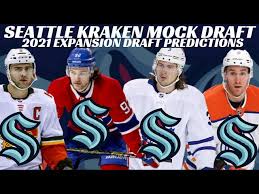 The first round of the 2021 draft will be held july 23 (8 p.m. 2021 Nhl Mock Expansion Draft Seattle Kraken Roster Predictions Litetube