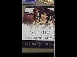 Interestingly, how dark the book is will depend on how you color it!number. Review Gothic Dark Fantasy Coloring Book By Selina Fenech Youtube
