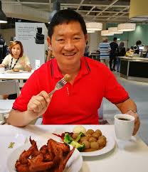 We can eat meatballs comfortably at their brand new restaurant. Ikea Batu Kawan