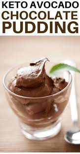 Keto Avocado Schokoladenpudding Rezept Avocado Recipes Avocado Ketoavocadoschokoladenp Avocado Recipes Dessert Avocado Dessert Avocado Chocolate Pudding
