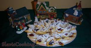 The holiday season at dh's grandparents' house in chicago was always filled with interesting sweets shared by friends and neighbors from various european heritages. Slovakian Kolacky Slaviccooking Com Cookies Kolache Cookie Recipe Cookie Recipes