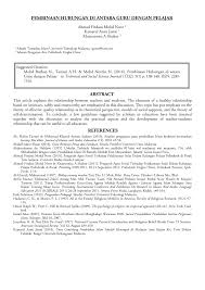 Selamat hari ibu ibu terkasih. Pdf Pembinaan Hubungan Di Antara Guru Dengan Pelajar
