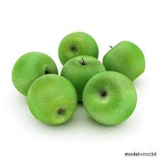 30 Of The Best Free 3d Models On Cgtrader Blog Green Apple Apple 3d Model
