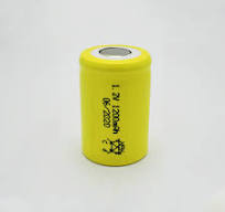 ‫1200mAh خلية بطارية نيكل كادميوم 1.2 فولت لإضاءة الطوارئ‬‎