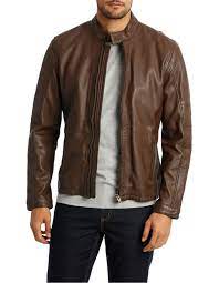 Reserve Castle Mountain Leather Jacket Myer
