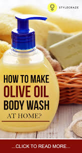 How To Make Olive Oil Body Wash At Home Oil Body Wash Homemade Body Wash Diy Body Wash