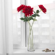 Artificial & silk flowers └ floral crafts └ home arts & crafts └ crafts all categories antiques art automotive baby books & magazines business & industrial cameras & photo cell phones & accessories clothing. Smycka Artificial Flower Dahlia Red Ikea