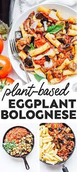 Vegetarian Eggplant Bolognese Recipe In 2021 Vegetarian Recipes Easy Vegetarian Recipes Dinner Vegan Dinner Recipes
