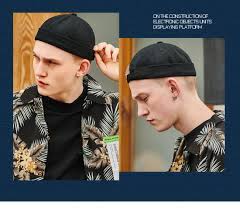China Custom 6 Panel Rimless Cap Hat Without Brim Fashion Colorful Cotton Cap Metal Buckle Hat Skullcap China Sport Cap And Cap Price