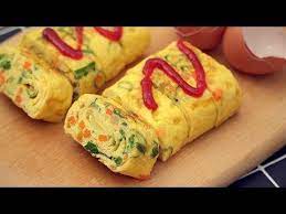 Trứng Cuộn Nhật Bổn Theo Kiểu Han Quắc Mại Zo Mại Zo Youtube Telur Gulung Resep Makanan Masakan Simpel