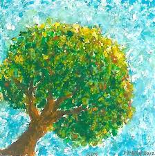 Summer Tree By Ricardo Manabat Summer Trees Summer Art Tree Art