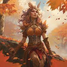 Eladrin in Autumn in the Feywild (MidJourney) in 2023 | Character art,  Fantasy character design, Dungeons and dragons characters