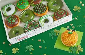 Krispy kreme doughnuts for take away and collection. Krispy Kreme To Unveil Green Doughnuts For St Patrick S Day Wgn Tv
