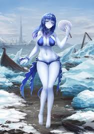 ice queen beach episode  barbariank :: anime art :: anime :: fandoms ::  artist :: Anime Adult :: ice queen (monster girl encyclopedia) :: Monster  Girl Encyclopedia :: Monster Girl (Anime) :: Anime Adult swim - JoyReactor