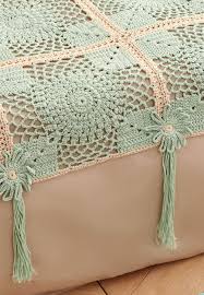 Orgu Aski Cagla Yesili Yatak Ortusu Orguaski Com Tig Isleri Yatak Oya Ornekleri