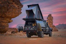 hail saudi arabia حائل السعودية overland trailer built truck trip