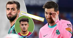Es incierto el futuro del multimillonario contrato de lionel messi con el barcelona 01:34. Se Desvela El Salario De Los Jugadores Del Fc Barcelona Messi El Mejor Pagado Pjanic Y Coutinho En El Top 5