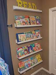 15 Creative Diy Wall Mounted Kids Bookshelves Mur De Bibliotheque Bibliotheque Rangement Etagere Flottante