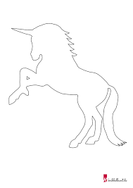 Das pdf ist im din a4 format, die grafiken haben eine. Einhorn Vorlage Einhorn Schablone Als Pdf Kribbelbunt