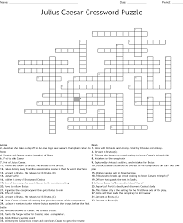 Incites crossword clue 6 letters. Julius Caesar Crossword Puzzle Wordmint