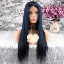 You can go for a blue ombre haircut if. Remy Human Hair Lace Front Wig Layered Haircut Style Brazilian Hair Straight Blue Wig 130 Density With Baby Hair Women S Short Medium Length Long Human Hair Lace Wig Luckysnow 6649924 2021 154 00