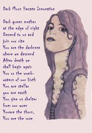 Dark Moon Hecate Invocation Hecate Dark Moon Dark Queen