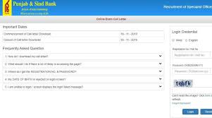What is punjab & sind bank ipo? Punjab Sind Bank So Admit Card 2019 Released At Psbindia Com Here S How To Download Hindustan Times