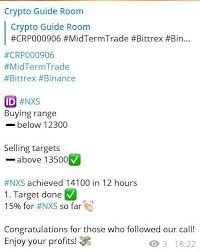July 21, 2020 february 15, 2021 canadian crypto hub. Crypto Guide Crypto Signals Nxs Result In Our Telegram Channel Day Trading S Day Trading Trading Lesson