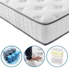 Twin Mattress Vesgantti 9 6 Inch Innerspring Multilayer Hybrid Single Mattress Ergonomic Design With In 2020 Twin Mattress Twin Xl Mattress Pocket Spring Mattress