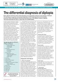 1985, lawrence durrell, quinx, new york: The Differential Diagnosis Of Diplopia