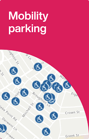 Mobility Parking Areas In Sydney City Of Sydney