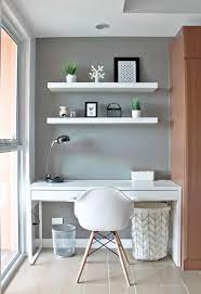 Scandi Inspired Work Area Scandi Inspired Work Area Work Area For A 40 Sqm Studio Unit Made Use Of These Home Room Design Study Room Decor Cozy Home Office