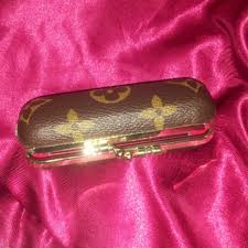 Louis vuitton's lipstick case was inspired by the delicate makeup and jewellery cases our ancestors carried in the 20s. Louis Vuitton Accessories Louis Vuitton Lipstick Holder Poshmark