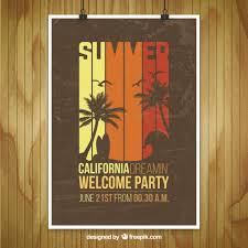 Download Mockup Of Summer Party Poster For Free In 2020 Party Poster Vector Free Summer Party